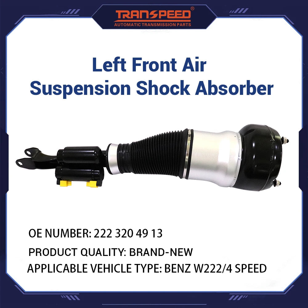 Transpeed Brand New Air Shock Absorbers Left Front Air Suspension Shock Absorber 222 320 49 13 For Mercedes Benz W222/4 Speed